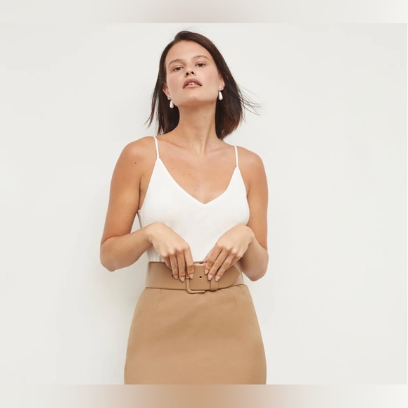 M.M. Lafleur The Lisey Cami - Washable Silk NWT Ivory Size XXL - Picture 2 of 9